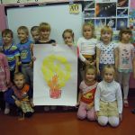 Коллективный плакат воспитанников детского сада Починковского района